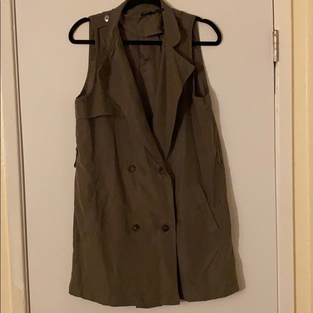 Olive Green Cardigan